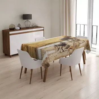 ubrus Sablio Ubrus Safari - 130x130 cm