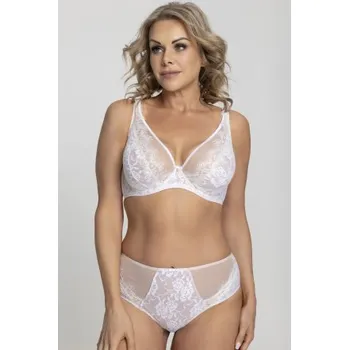 Podprsenka Nevyztužená podprsenka Biggi Kinga - bralette Bílá 95I