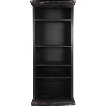 Knihovna Clayre & Eef - Dřevěná knihovna s nastavitelnými policemi 5H0750Z