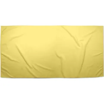Osuška Sablio Ručník Světle žlutá - 30x50 cm