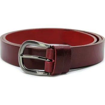 Opasek Penny belts opasek dámský 302-95 vínový 30 mm 95 cm