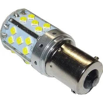 Autožárovka Žárovka LED Ba15S 10-30V bílá, 35x SMD3030 do blinkrů