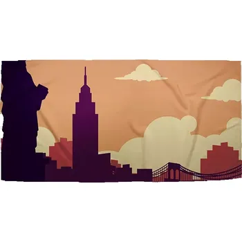 Osuška Sablio Ručník New York Socha svobody Art - 50x100 cm