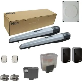 Pohon brány Nice pohon pro dvoukřídlou bránu, sada s fotobuňkami