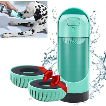 Láhev BUTELKA PODRÓŻNA NAPÁJEČKA lahev na pití na vodu PRO PSA s filtrem ELS PET 300 ml