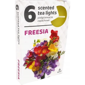 Svíčka Parafínová čajová svíčka FRESIA FREZIE Admit 6 ks