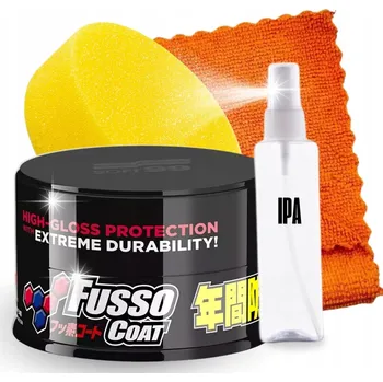 Autovosk Tvrdý vosk na auto Fusso Coat 12 Months Wax Dark 200 gr Soft99 10332