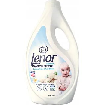 Prací gel Lenor Sensitive prací Gel na bavlnu a květiny Tiare 1,75 l