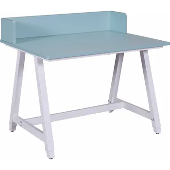 Psací stůl Inter Link Výškově nastavitelný psací stůl »Emmelie« (modrá/bílá)