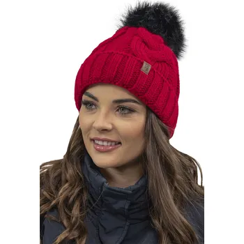 Čepice Dámská čepice Vivisence 7014 Barva: Červená, Velikost: UNI