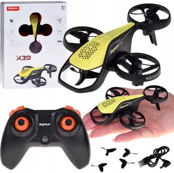 RC model Mini dron SYMA X39, čtyřosý, 2 rychlosti, akrobacie, ovladač 2,4 GHz RC0715