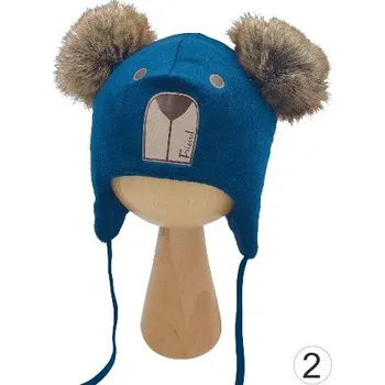 Čepice Marika zimní čepice Hubi modrá