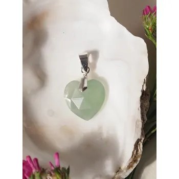 Přívěsek Avanturín přívěsek srdíčko broušené