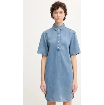 Dámské šaty Šaty Samsoe Samsoe SATONE F25200172 modrá 55X, vel. L