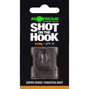 Korda Závaží Shot On The Hook 0,5 g 10 ks