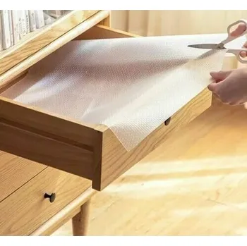 Protiskluzová podložka Protiskluzová fólie do zásuvky, 50 x 150 cm, průhledná