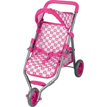 Kočárek pro panenku Kočárek tříkolový 123-1
