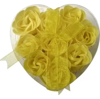 Mýdlo Mýdlové konfety - dárkové balení 9 ks - žluté