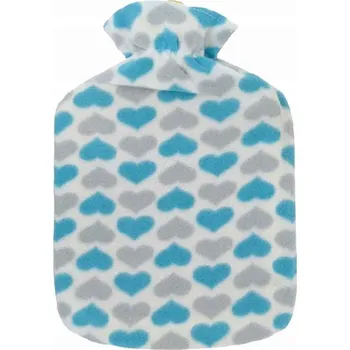 Termofor dobirkov.cz Termofor, nahřívací láhev, varianta se srdíčky