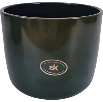 Květináč Keramický květináč Bari 16 cm modro-zelený, 2. jakost