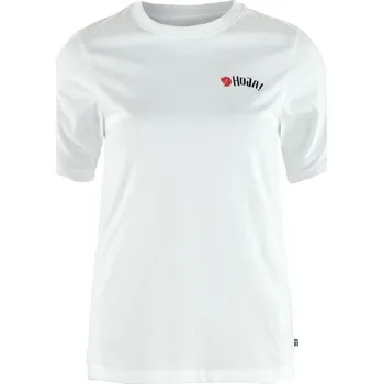 Dámské tričko tričko dámské FJÄLLRÄVEN Hoja T-shirt W White - XL