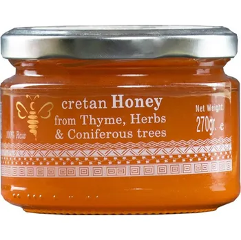 Krétský tymiánový med s bylinami Mama Roukounaki 270 g