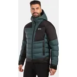 Pánská zateplená bunda Kilpi GUSS-M tmavě zelená XL