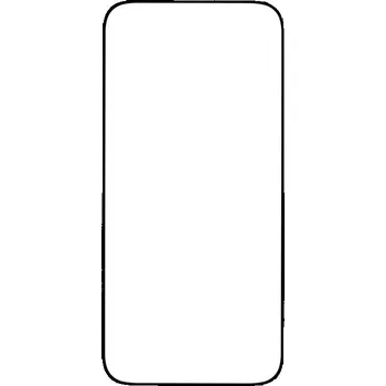 Tvrzené sklo 4D Full Glue iPhone 15 Pro (Černé)
