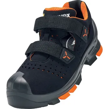 Pracovní obuv uvex 2 6500 S1 PL FO SC SR - Bezpečnostní perforovaný ESD sandál Velikost obuvi: 38