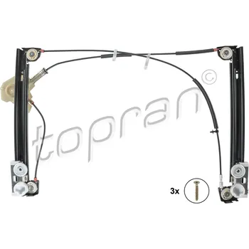 Stahovačka okna Zvedací zařízení oken TOPRAN 501 832