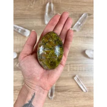 Přírodní kámen Zelený Opál leštěný, 150g