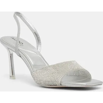 Dámské sandále Sandály Aldo ANDYANA stříbrná barva, 14053448 14053448.ANDYANA SLV, EUR 40