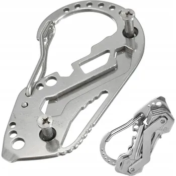 dobirkov.cz Klíčenka, karabina na přežití, multifunkční karabina na klíče