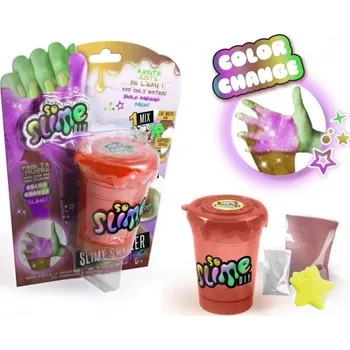 sliz So Slime Shaker sliz měnící barvu červený