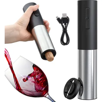 dobirkov.cz Elektrická vývrtka, otvírák na víno, akumulátorová řezačka