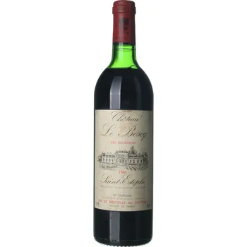 Víno Archivní víno 1986 Chateau Le Boscq Saint-Estèphe 0,75 l