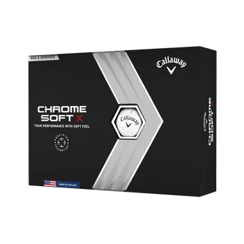 Golfový míček Callaway Chrome Soft X 2022, White