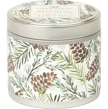 Osvěžovač vzduchu Greenleaf Vonná svíčka v plechové dóze Silver Spruce (stříbrný smrk) 113 g
