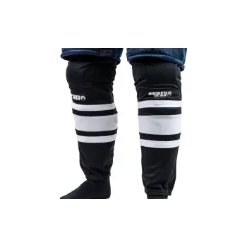 Odlehčené Hokejové Štulpny Hockey Bear Černé / Bílé, Velikost Junior (61 cm)