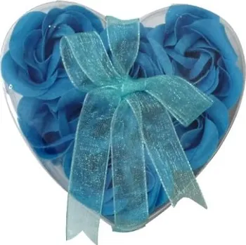 Konfeta Mýdlové konfety - dárkové balení 6 ks - modré