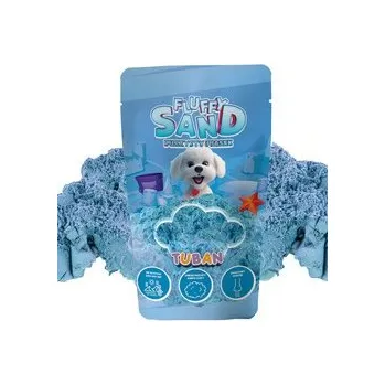kinetický písek TUBAN nadýchaný voňavý senzorický písek Fluffy modrý 90g ZA5541 univerzální