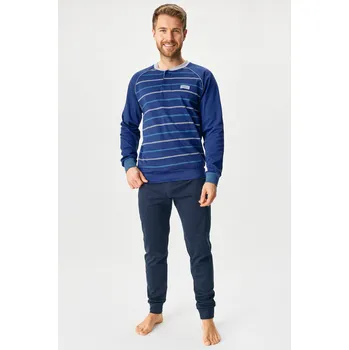 Dámské pyžamo Bavlněné pyžamo Dean dlouhé