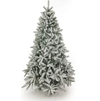 Vánoční stromek Umělý vánoční stromek FULL 3D Borovice Bílý Exclusive 210 cm
