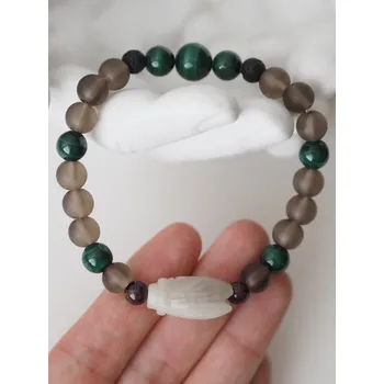 Náramek Náramek pánský se záměrem Žiju rád, Cikáda