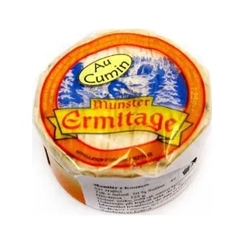 CZ distribuce Munster Ermitage Au Cumin sýr zrající s kmínem chlaz. 125 g