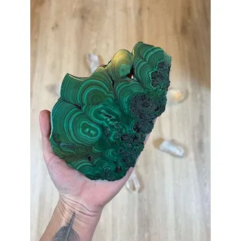 Malachit destička leštěná, 400g