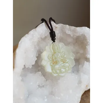 Náhrdelník Jadeitový náhrdelník Kuan Jin