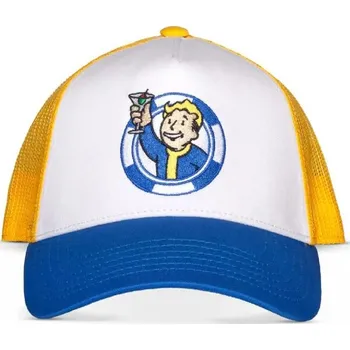 Kšiltovka Difuzed Truckerská kšiltovka Fallout - Cocktail Vícebarevná