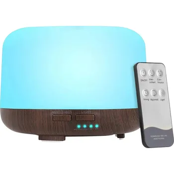 Čistička vzduchu Verk 01643 Aroma difuzér LED s dalkovým ovládačem