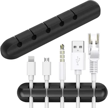 Kabel do PC dobirkov.cz Organizér kabelů na stůl, nalepovací držák